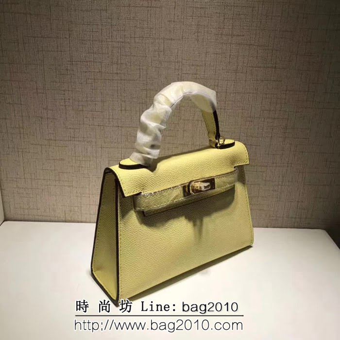 愛馬仕Hermes 凱莉包 牛皮手提小包 0AM1440